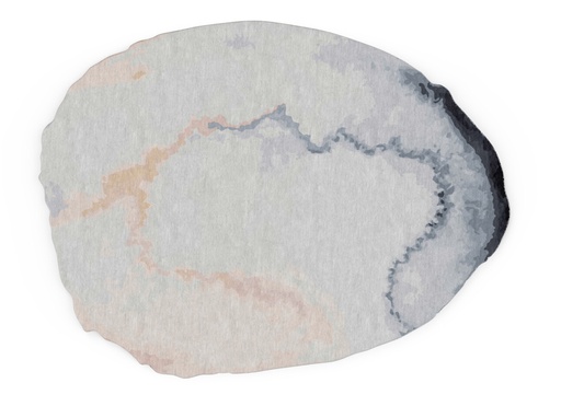 [94-219] Marietas Rug (Cream,18x33x8 H CM, Shagreen)