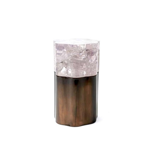 [1005] Rytel Table
(Bronze & Clear Amethyst)