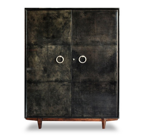 [6013] Sylvan Armoire (White,25x25x48H CM, Porcelain)