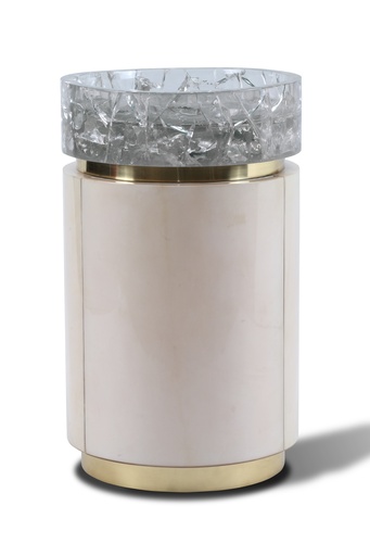 [VAN-1] Rondel Washbasin
(Natural & Brass)