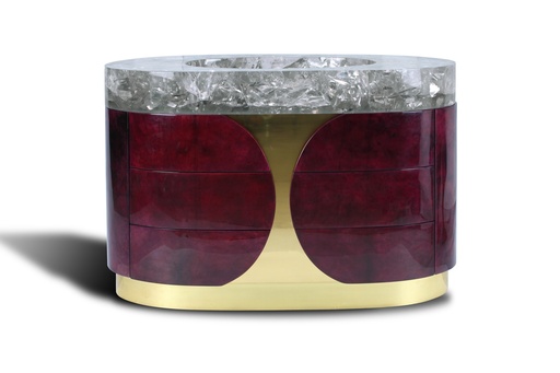 [VAN-4] Citron Vanity
(Eggplant & Polished Brass)