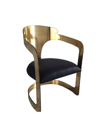 [9005-BP] Jacquellin Chair
(Brass Polished)