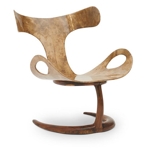 [9016-DINING] Alien Dining Chair (81x120x181, Goatskin)