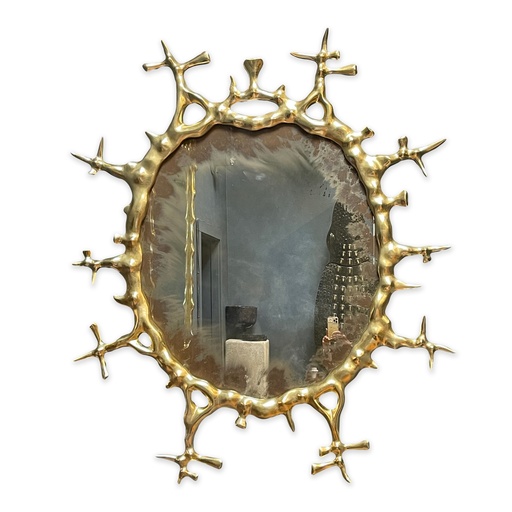 [M11-SM] Voodoo Mirror (Brass,Brush Polished Brass)