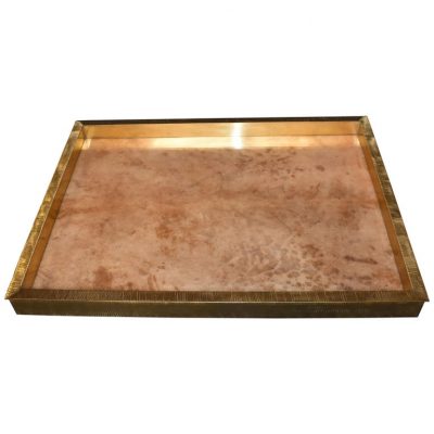 [T2-PT] Textured Brass Tray
(Tan)