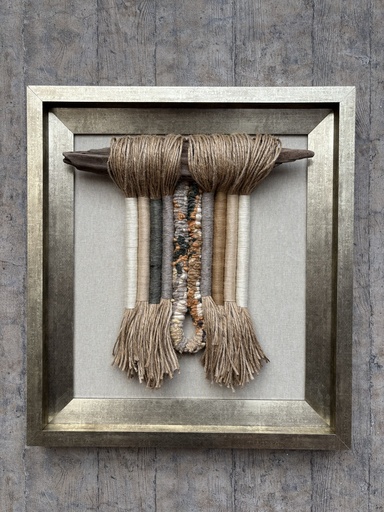 [208002437] Woven Wall Art (Plexi Glass,W80.01xD5.08xH119.38, Metallic)