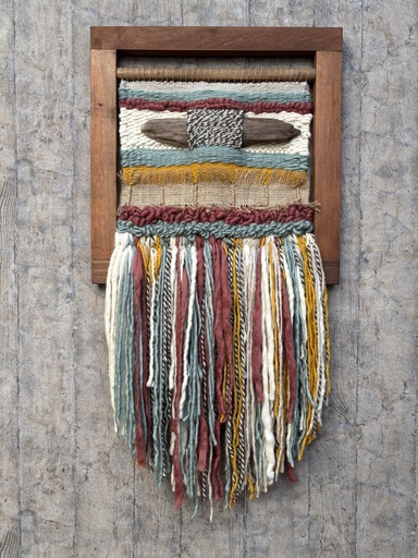 [208002448] Woven Wall Art (Plexi Glass,W80.01xD5.08xH119.38, Metallic)