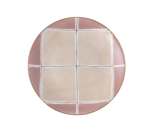 [1010010138] Dinner Plate Coupe Trame 3
Dia26.5 Cm H. 3.0 Cm V. 0.59 G