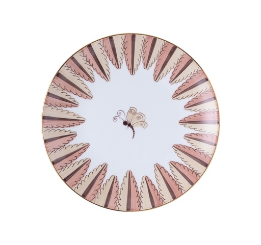 [1010010143] Salad/Dessert Plate Coupe Palmyre
Dia21.0 Cm H. 2.5 Cm V. 0.33 G (Multicolour,Dia21.0 Cm H. 2.5 Cm, Porcelain)