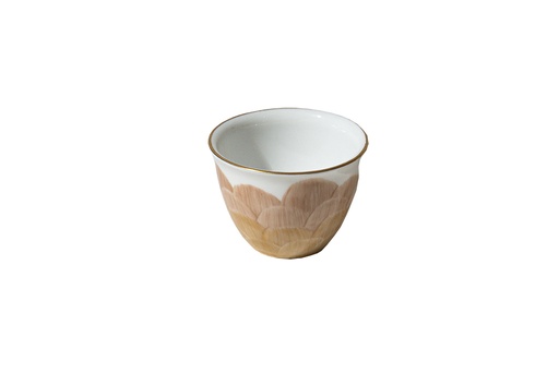 [101002511] Medine Finjan Cup, Small Cercle D'Écailles
Dia6.5 Cm H. 4.5 Cm V. 6.0 Cl V. 0.06 G