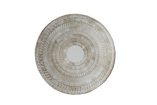 [1010010150] Presentation Plate Coupe Agate Bicolore
Agate Bicolore Plein
Dia30.5 Cm H. 2.5 Cm V. 1.0 G