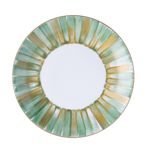 [1010010162] Dinner Plate Coupe Panache
Dia26.5 Cm H. 3.0 Cm V. 0.59 G