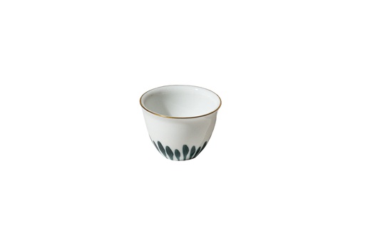 [101002512] Medine Finjan Cup, Small Allée De Cyprès 1
Dia6.5 Cm H. 4.5 Cm V. 6.0 Cl V. 0.06 G