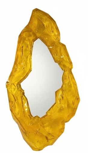 [CON-208001333] Molten Halo Mirror (Gold,H250 cm, Glass)