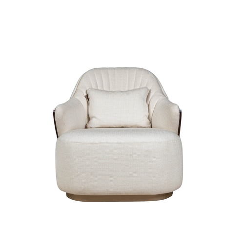 [206003324] Fabric Palazzo   Design: Lucca (Blue,85x80x85, Upholstered)