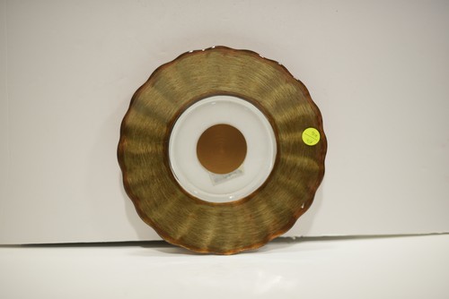 [101001559] Plate Dessert Plate Silver (Bronze,25x55x6.5H, Brass)