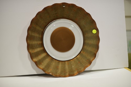 [101001560] Plate Charger Silver (Bronze,25x55x6.5H, Brass)