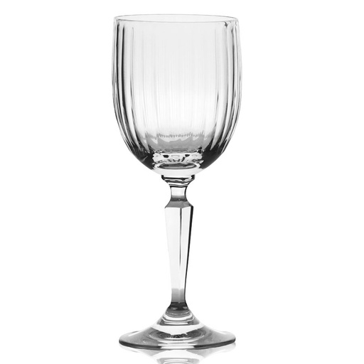 [101002437]  Clear Vendome N2 Water Goblet (Silver,7x22.5H CM, Glass)
