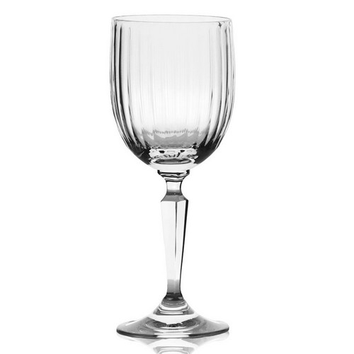 [101002438] Clear Vendome N3 Red Verra (Green,9xH21 CM, Glass)