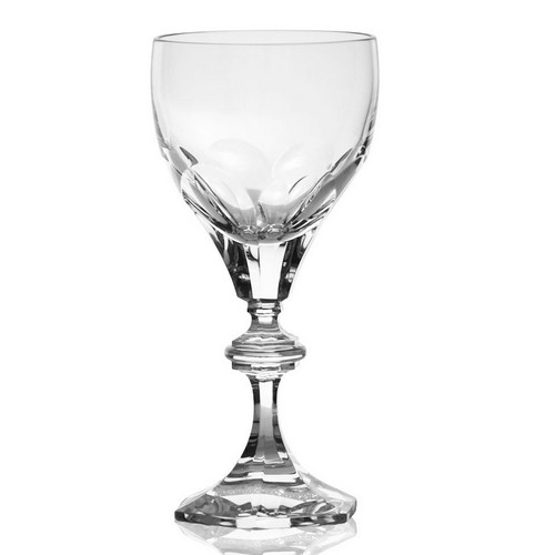 [101002449] S/6 Stem Glasses Empire (Clear, 8.5x2.5H, Crystal)