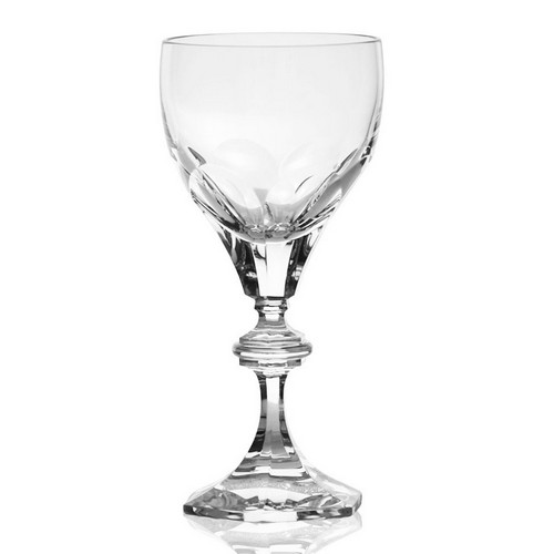 [101002450] S/6 Stem Empire Glass Cristal (Clear,9x19.5H CM, Crystal)