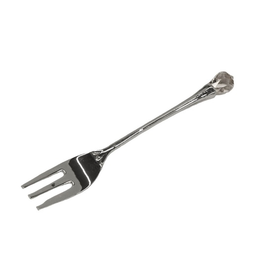 [101003047] S/4 Fork Mini With Crystal Knob (Gold,Brass)