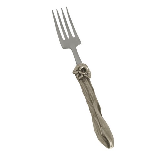 [101003138] Daffodil Dinner Fork Satin (Silver,21.5x2.5, Stainless Steel)
