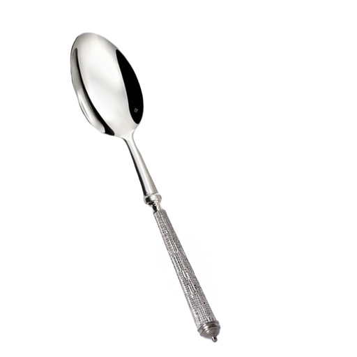 [101003233] Serving Spoon (Black/Gold,3x20 H CM, Stainless Steel)