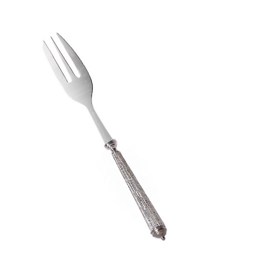 [101003234]  Serving Fork (Black/Gold,3x20 H CM, Stainless Steel)