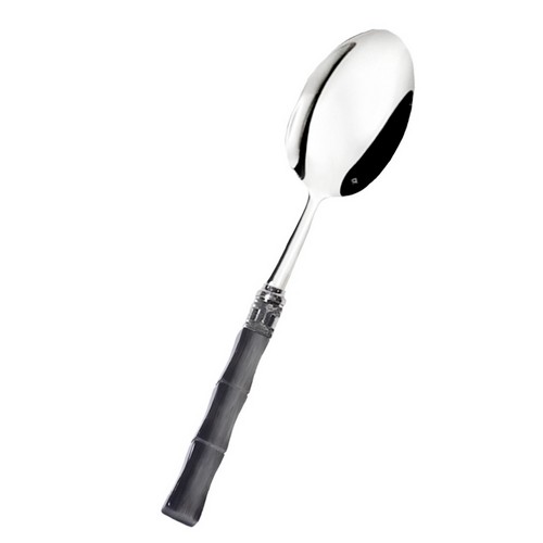 [101003238] Serving Spoon (Silver,21.5x2.5, Stainless Steel)