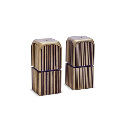 [101004117] Set Of 2 Tulum Ridges Spice Jewels (Golden Rim,7x7x23H cm, Glass)