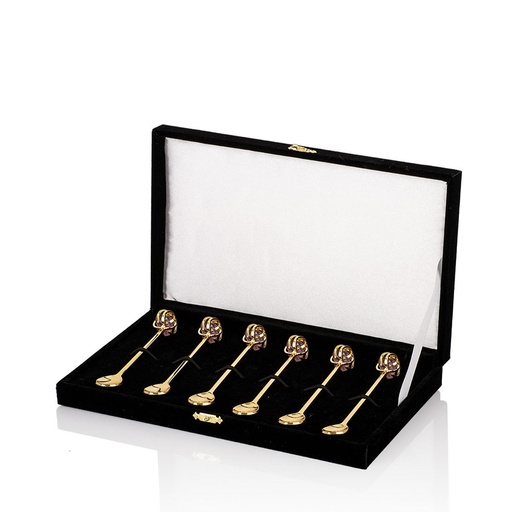 [102010031] Dt  Tea Spoon Silver (Bronze,4x4x9H cm, Metal)