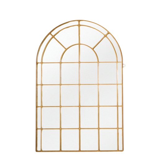 [105002057] Grantola Mirror Macqueen Home (Silver,W25xH25 CM, Antique)