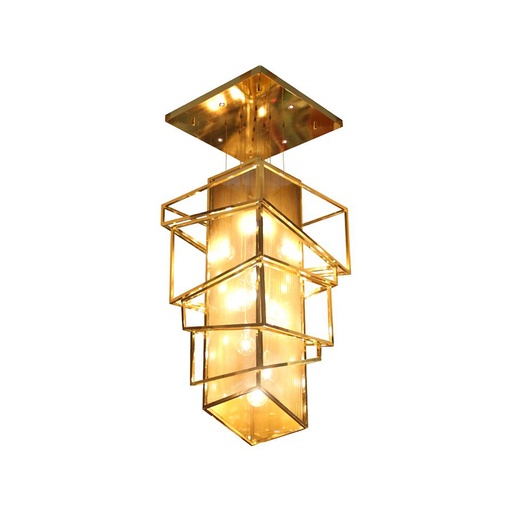 [207001082]  Beijin Chandelier Standard Finishes Body Lacquered (Gold,DIA90xH220, )