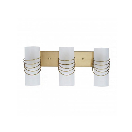 [207002203] Hampton Vanity Light (Brass,65x65x28H cm, Brass)