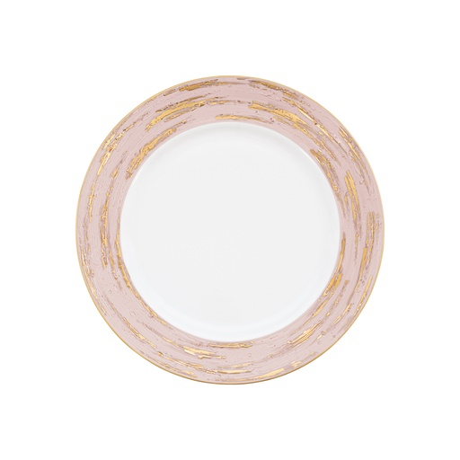 [1010010056] Dinner Plate Olympus Violet Lotus (White,29x29x23HCM, Unglazed)