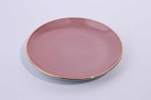 [1010010060] Plate Coupe Malachite Passion Gold (Green/Gold,DIA35CM, Porcelain)