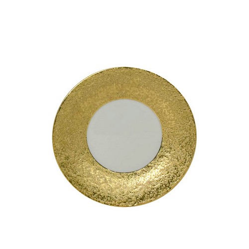 [1010011250]  Bread Plate (Gold Trim,DIA 23 CM, Porcelain)