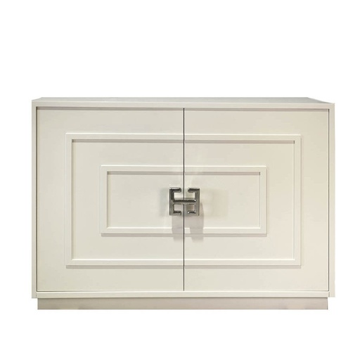 [201004004]  Elizabath Cabinet (Silver,DIA160xD15, Ivory)